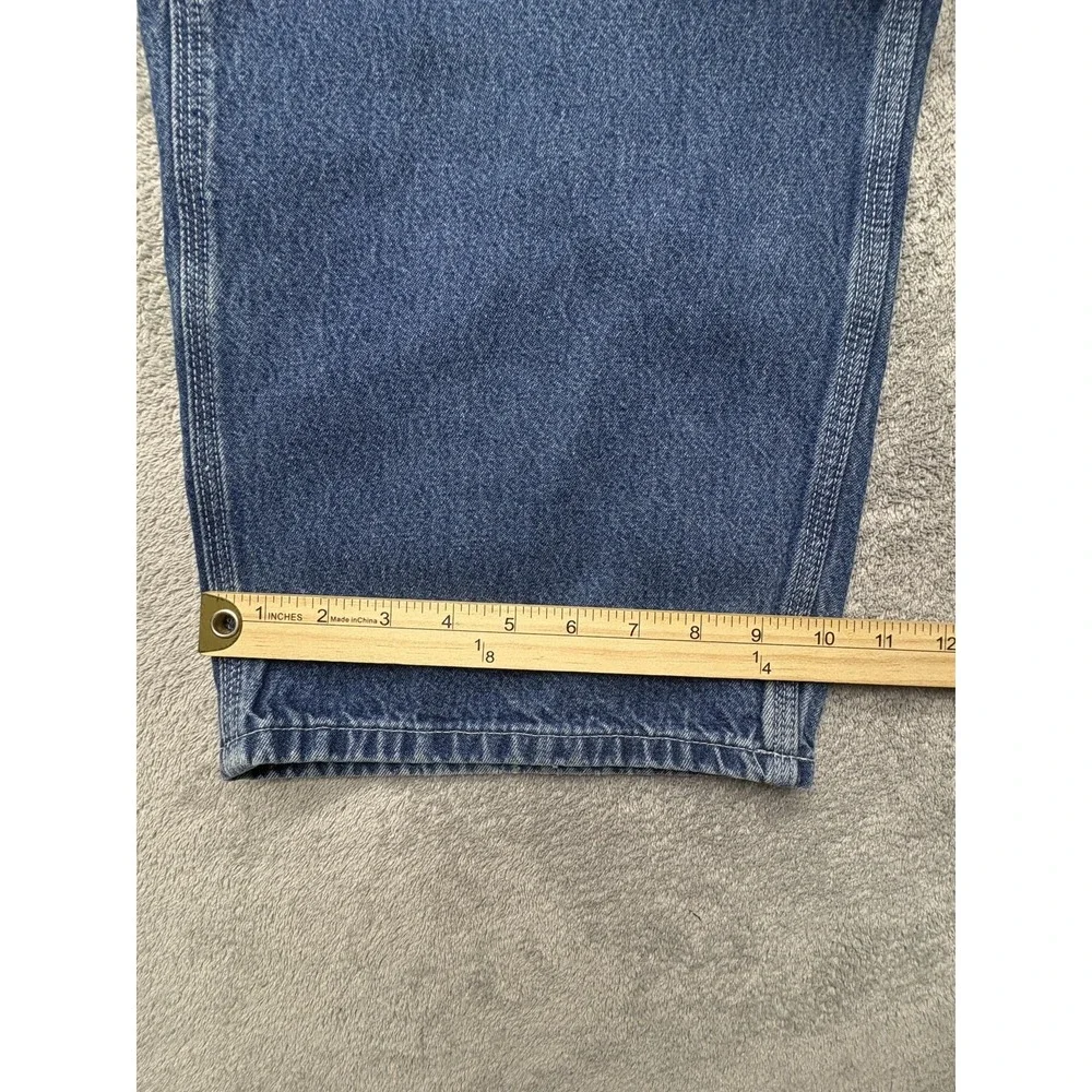 Carhartt Jeans Mens Measured 40x29 Relaxed Fit‎ Carpenter Workwear Utility Pants